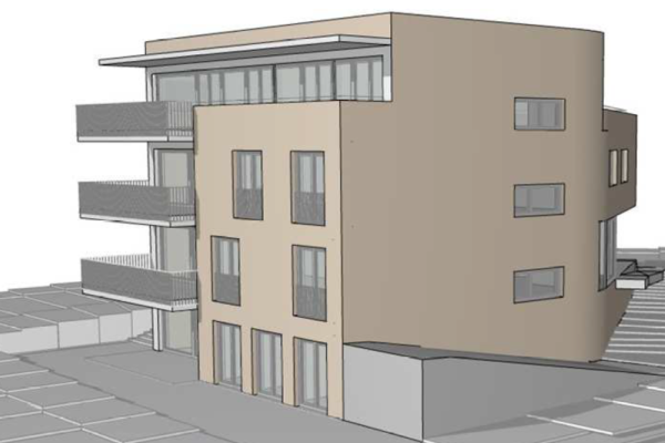 Panoramabild vom Bauprojekt: Hirschgasse 52