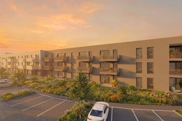 Panoramabild vom Bauprojekt: ALKOVEN – Straßham 1. Bauetappe