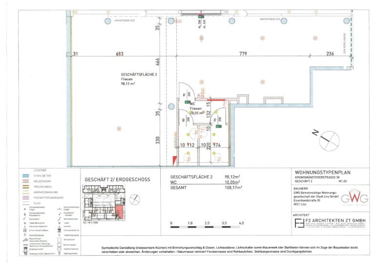 Wohnungsplan Typ: GL2
