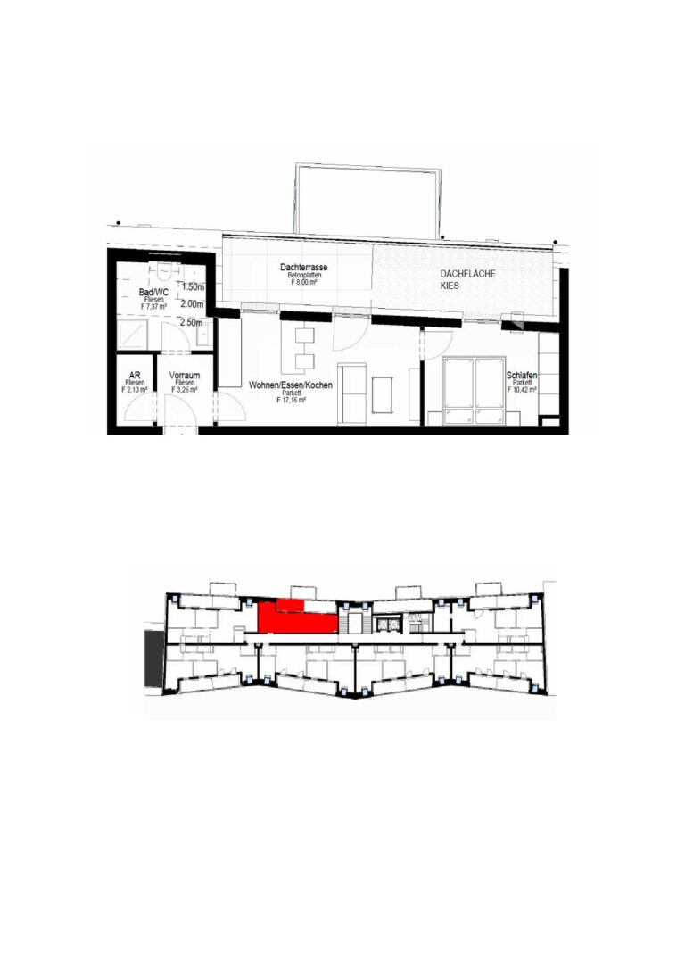 Wohnungsplan Typ: J