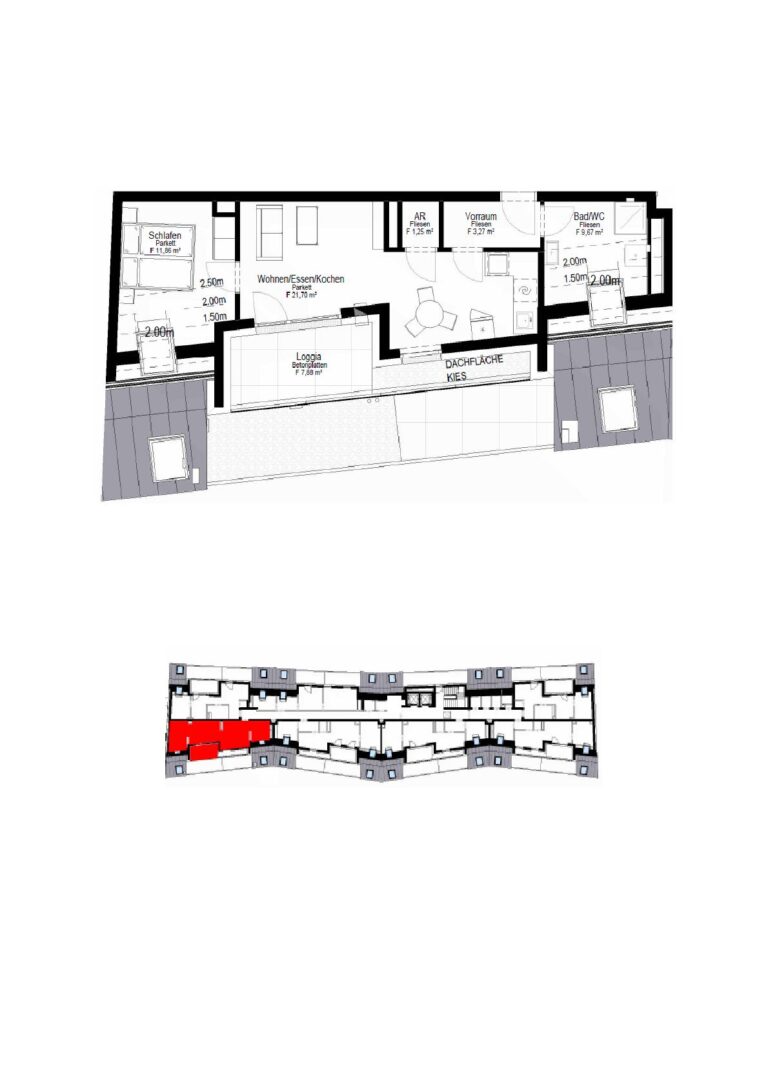 Wohnungsplan Typ: Q