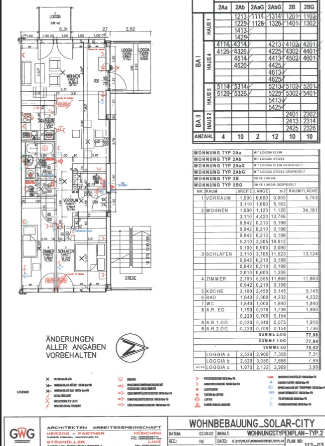Großzügig aufgeteilte 3-Raum-Wohnung mit Loggia und fix zugeordnetem PKW Abstellplatz im 2. Stock **kein Lift** - Clipboard Image
