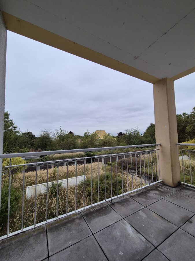 Entzückende 2-Raum-Wohnung im 2. Stock mit großer Loggia und Tiefgaragenabstellplatz - 20250923_Loggia