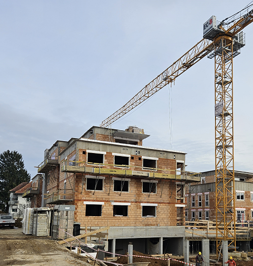 Tolle 2 Zimmer Neubau-Wohnung im 1ten Stock mit Lift - machen Sie Ihre Miete zum Eigentum *Fertigstellung Frühjahr 2026* - Haus im Bau