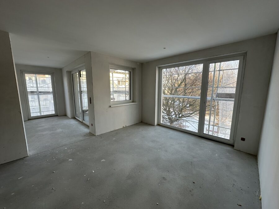 Exclusive Mietkaufwohnung im Stadtteil Ebelsberg **Erstbezug September 2026** 4-Raum-Wohnung im 1. Stock, Loggia/Balkon Tiefgaragenabstellplatz - 4ZI_Wohnkueche_2