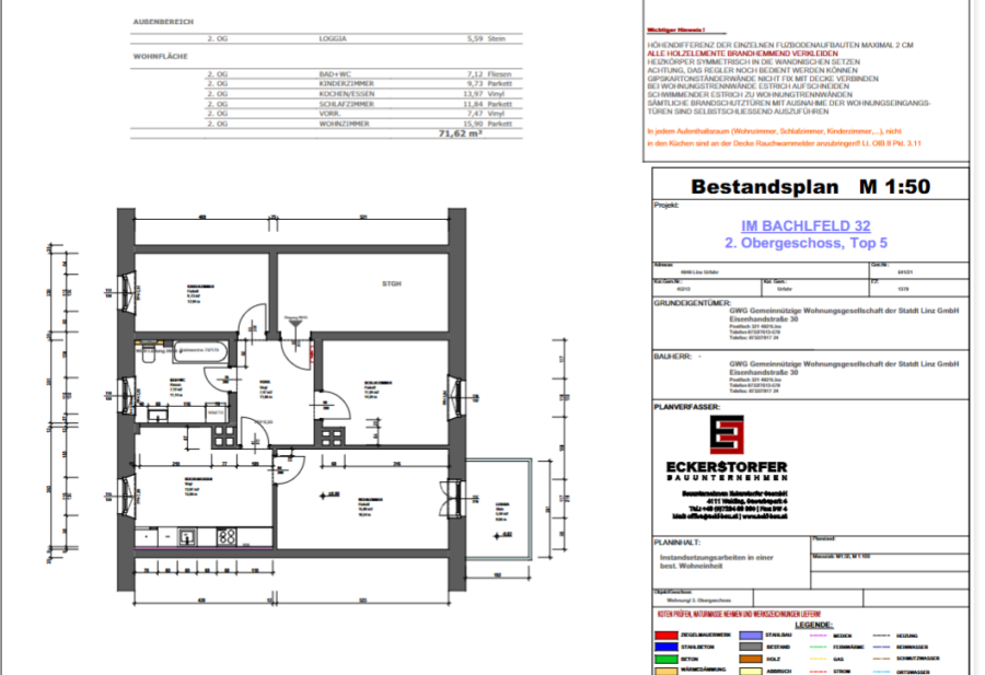 Wunderschöne sanierte 3-Raum-Wohnung in ruhiger Lage im 2. Stock mit Loggia **kein Lift* - Clipboard Image