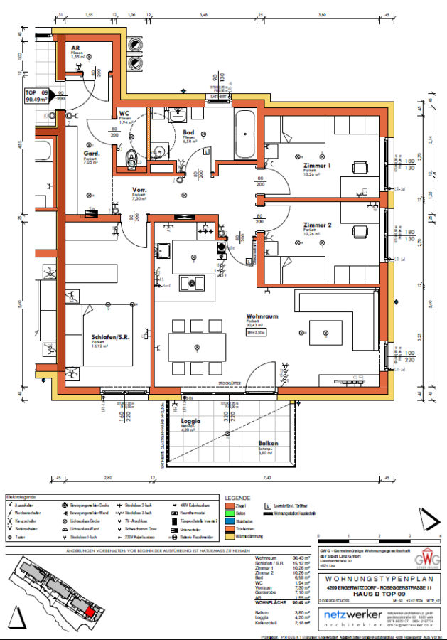 Wunderschöne 4 Zimmer NEUBAU MIETKAUF Wohnung - Verwandeln Sie Ihre Miete in Eigentum - Plan