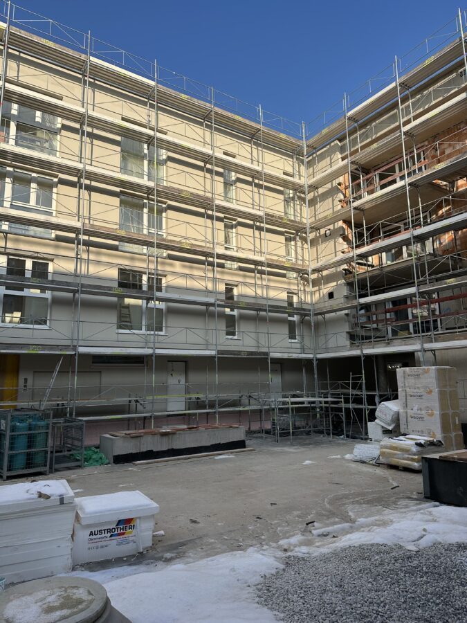 Modernes Neubau-Geschäftslokal in Linz-Ebelsberg – flexibel planbar und vielseitig nutzbar - Fassade-Innen_2