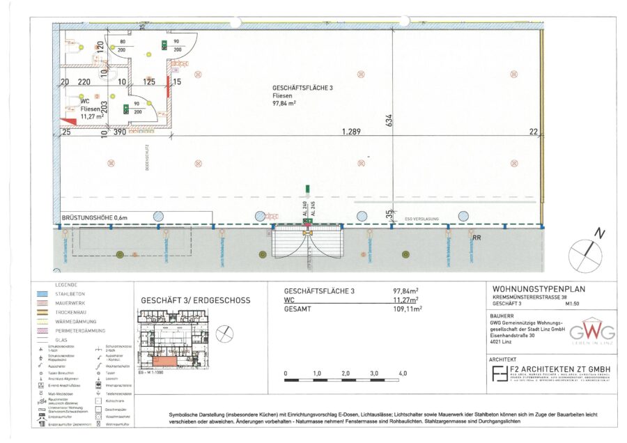 Modernes Neubau-Geschäftslokal in Linz-Ebelsberg – flexibel planbar und vielseitig nutzbar - Geschäftsfläche 3