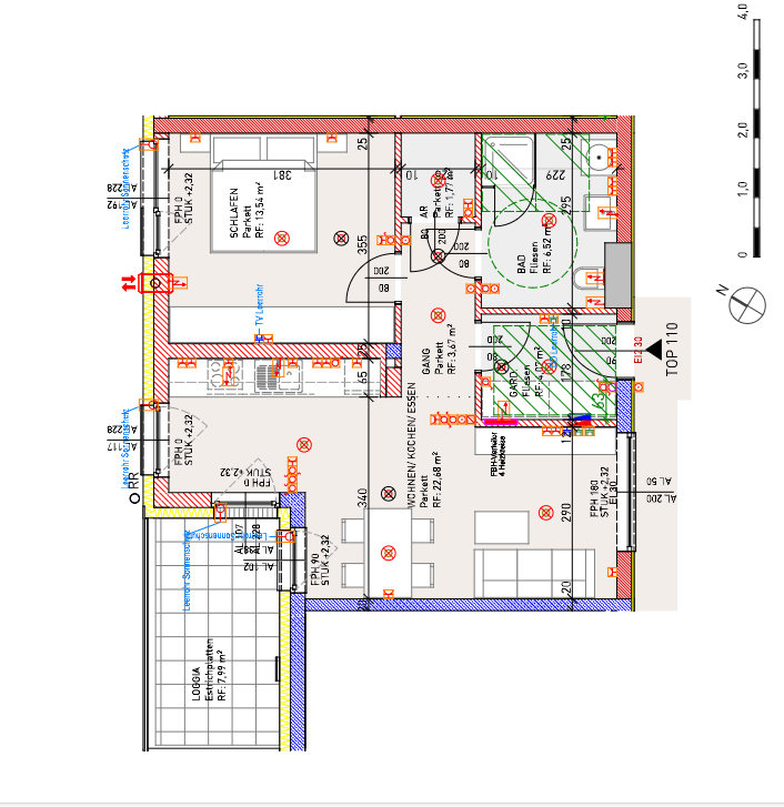 Exklusive Mietwohnung im Stadtteil Ebelsberg **Erstbezug September 2026** 2-Raum-Wohnung im 1. Stock, Loggia/Balkon Tiefgaragenabstellplatz - Clipboard Image