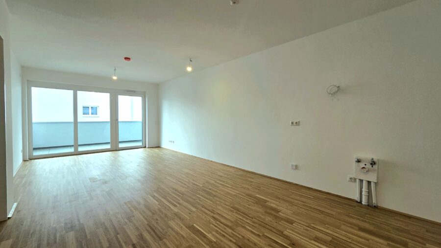 Viel Platz zum Wohlfühlen – helle 3 Zimmer Wohnung mit Loggia/Balkon - GWG_Sattledt_Top_A7_Wohnraum