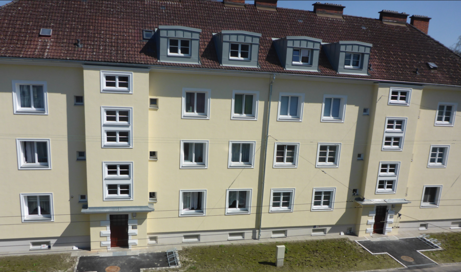 2-Zimmer-Wohnung mit praktischer Raumaufteilung in der Garnisonstraße - Außenansicht