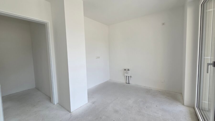 Erste eigene Wohnung in Micheldorf: 2 Zimmer mit Loggia und Tiefgarage - Küche