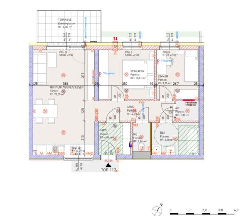 3-Zimmer-Wohnung im Neubauprojekt Kremsmünsterer Straße, 4030 Linz, Wohnung